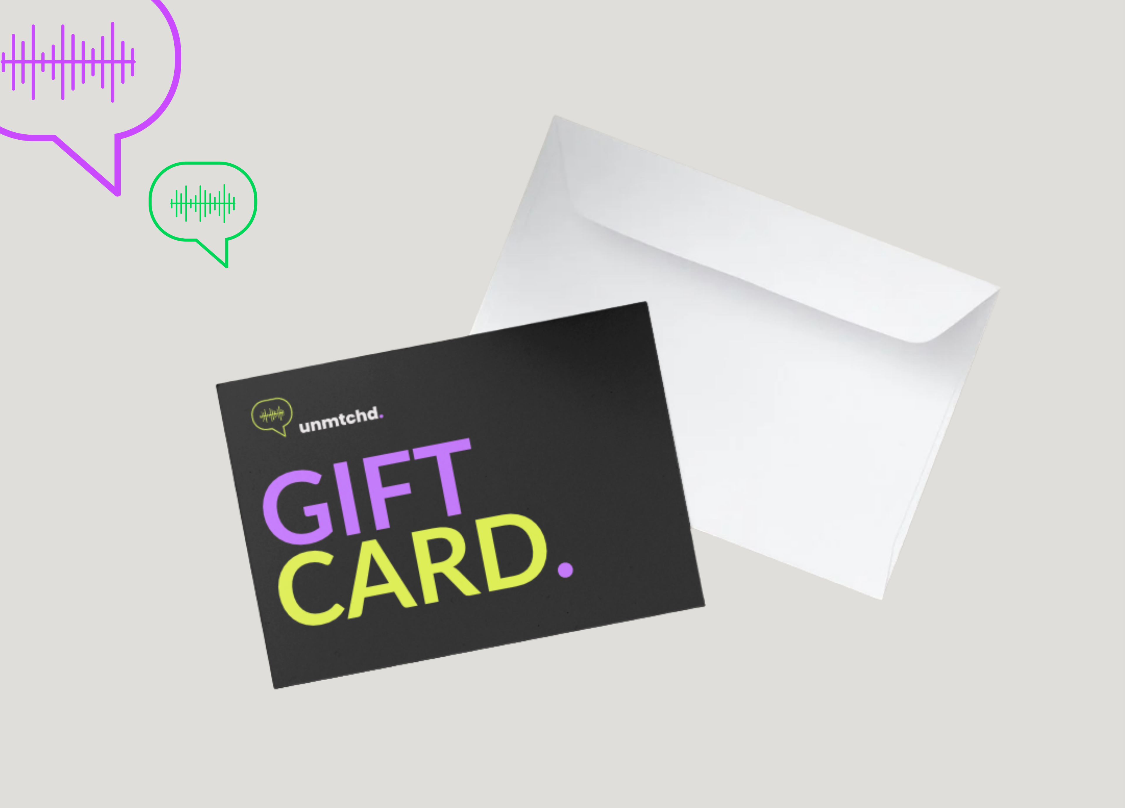 unmtchd. gift card